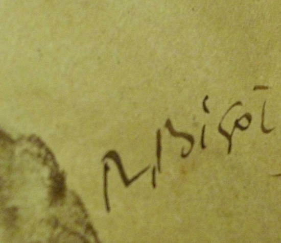 French Art Deco Eagle Watercolor by Raymond Bigot